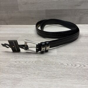 Stacy Adams 6-027 Genuine Imported  Leather Men's Adjustable Dress Belt Size 56